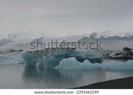 One of the most famous glaciers in Iceland is Jökulsárlón, which is famous for its icy icebergs calving off the Breidámerkurjárjökull glacier