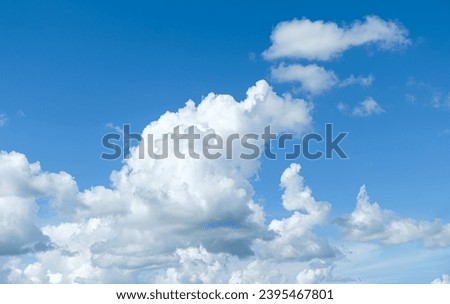 Close-up Photo White Clouds and Blue Sky Cloudscape