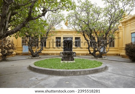 The Cham Sculpture Museum in Da Nang, Vietnam's third largest city Royalty-Free Stock Photo #2395518281