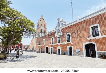The Magic Town of Atlixco, the City of Flowers, located in Puebla state Royalty-Free Stock Photo #2395518509