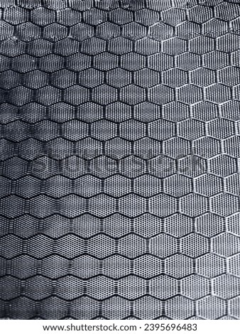 Black Denir honeycomb Texture Pattern for bag manufacturer