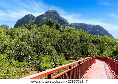 Natural travel place Thapom Klong Song Nam, Krabi, Thailand Royalty-Free Stock Photo #2395736947