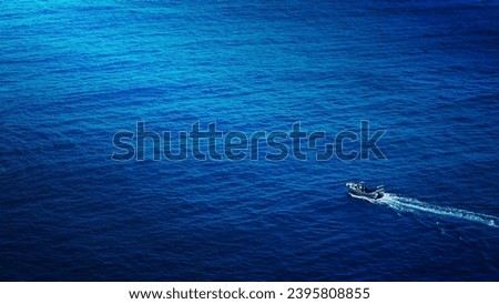 A Boat In The Ocean