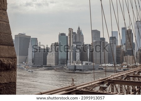 Manhattan New York skyline city