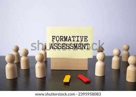 Formative Assessment text on paper in a beautiful envelope Royalty-Free Stock Photo #2395958083
