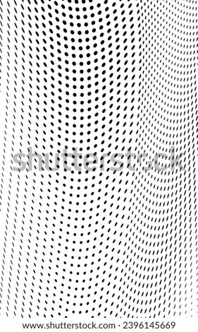 Black and white halftone texture