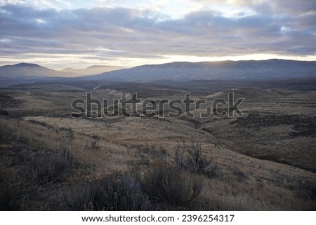 Landscape scenes from Eastern Washington State