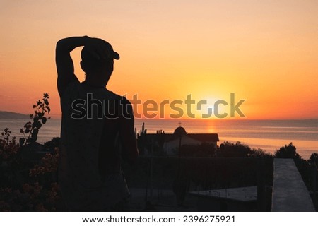 Watching a sunrise in Baja California Sur
