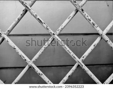 Old Rusty Iron Bars Which Are Abandoned Parts Photo Background