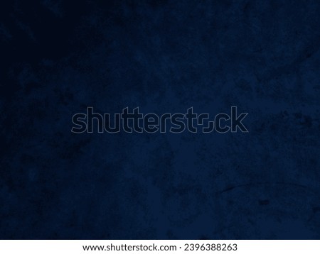 Dark rough cement wall background for graphic design or wallpaper. Grungy black and blue concrete texture in vintage style. The old plaster floor has a mysterious and terrifying age.