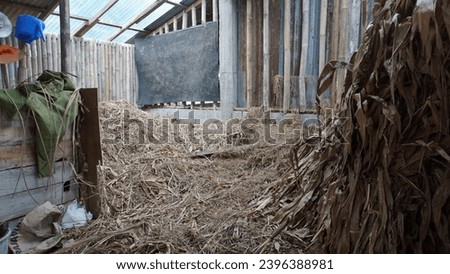 Dry silk for livestock feed