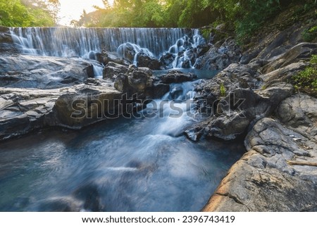 Ka Ang Water Fall small size waterfall ,Nakhon Nayok,Thailand Royalty-Free Stock Photo #2396743419
