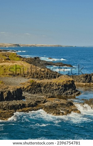 Cape Woolamai is a town and headland at the south eastern tip of Phillip Island in Victoria, Australia. It is home to Cape Woolamai State Faunal Reserve and the Phillip Island Airport.