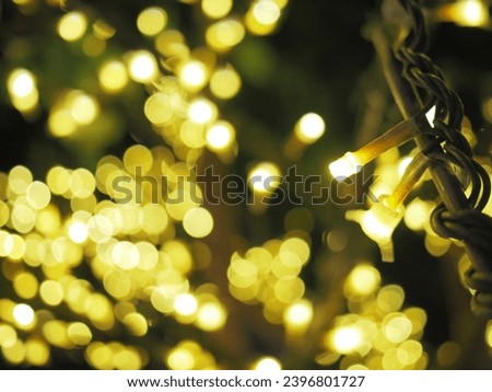 light bokeh with blurred focus 