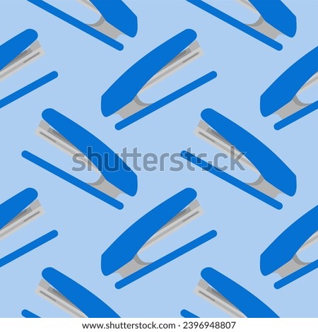 stapler seamless pattern vector illustration. Suitable for backgrounds, wallpapers, fabrics, textiles, wrapping papers, printed materials, and many more.