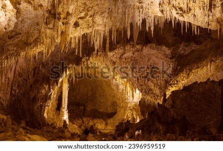 Carlsbad Caverns National Park in USA, New Mexico Royalty-Free Stock Photo #2396959519