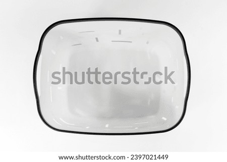 plastic bucket, isolated in white background