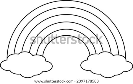 abstract, beautiful, cartoon, climate, clip-art, cloud, clouds, cloudy, creative, cute, day, decoration, design, element, graphic, heaven, icon, illustration, nature, rainbow, sign, silhouette, sky, s