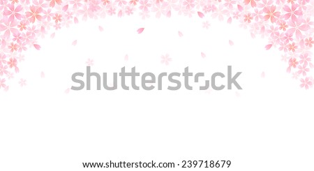 Cherry blossom background Royalty-Free Stock Photo #239718679