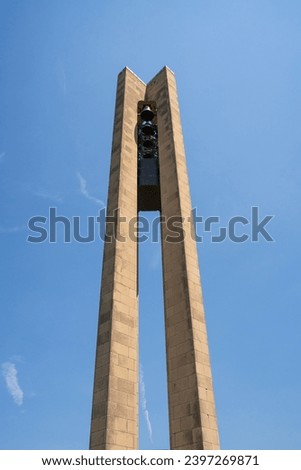 Deeds Carillon at The Carillon Historical Park, Museum in Dayton, Ohio, USA Royalty-Free Stock Photo #2397269871