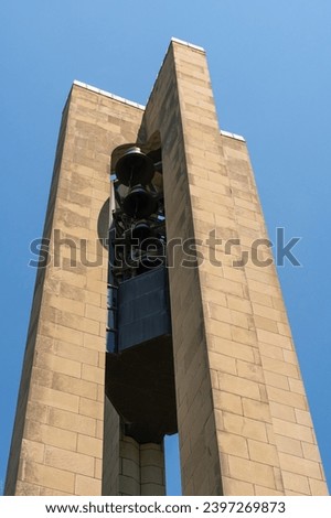 Deeds Carillon at The Carillon Historical Park, Museum in Dayton, Ohio, USA Royalty-Free Stock Photo #2397269873