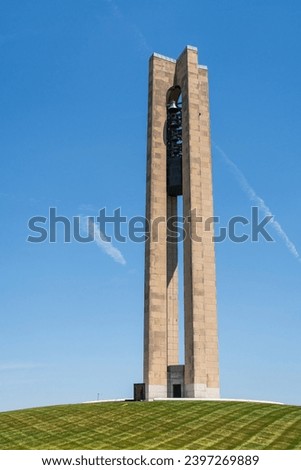Deeds Carillon at The Carillon Historical Park, Museum in Dayton, Ohio, USA Royalty-Free Stock Photo #2397269889