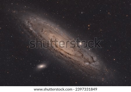 Andromeda Galaxy H-Alpha and RGB 