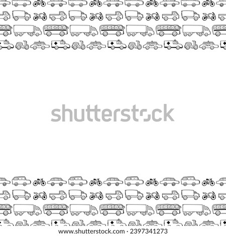 frames of hand drawn Vehicle or Transportation