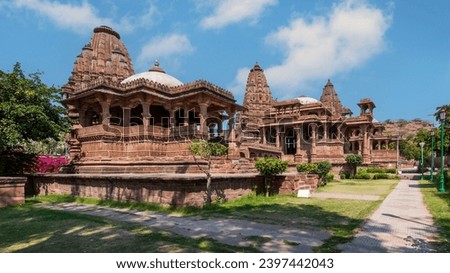 A group of beautiful Deval at Mandore Garden Jodhpur,was built like a temple without deities,combines Buddhist n Jain elements of architecture .Devals are constructed by royal family of Jodhpur .