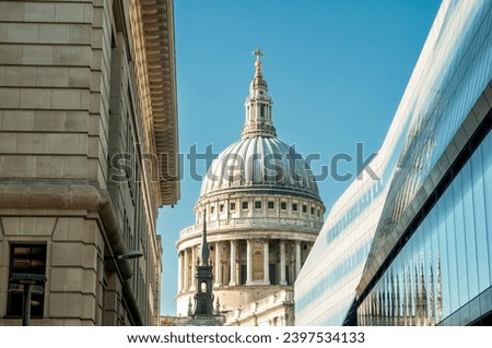 St Pauls Cathedral Dome, London, England, United Kingdom