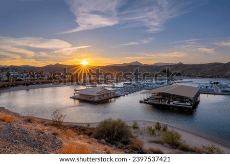 4K Image: Colorado River at Cottonwood Cove, Las Vegas Vicinity Royalty-Free Stock Photo #2397537421