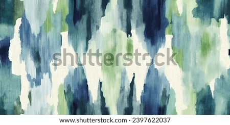 Ikat ethnic tribal, boho colors seamless wallpaper.Motif ethnic handmade beautiful Ikat seamles. Ethnic Ikat abstract background art. for greeting cards, printing and other design project.