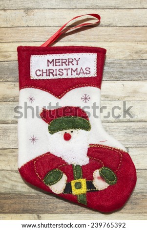 Merry Christmas stocking