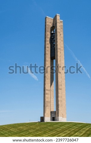 Deeds Carillon at The Carillon Historical Park, Museum in Dayton, Ohio, USA Royalty-Free Stock Photo #2397726047