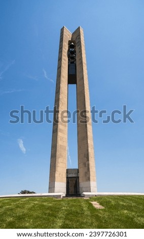 Deeds Carillon at The Carillon Historical Park, Museum in Dayton, Ohio, USA Royalty-Free Stock Photo #2397726301