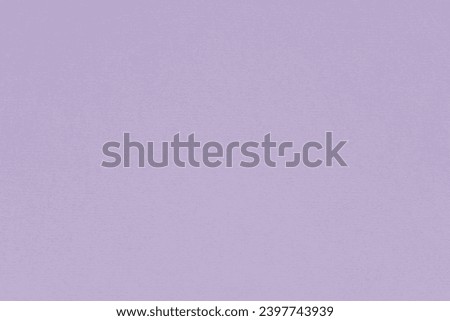 Fashionable pantone color of spring-summer 2024 season: pastel lilac from fashion week. Texture of colored paper for watercolor and pastel. Modern background or mock up with space for text