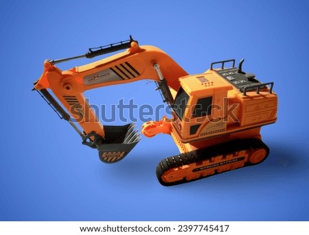 Toy car remote control excavator type 