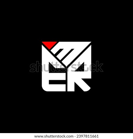 MER letter logo vector design, MER simple and modern logo. MER luxurious alphabet design   Royalty-Free Stock Photo #2397811661