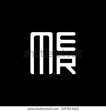 MER letter logo vector design, MER simple and modern logo. MER luxurious alphabet design   Royalty-Free Stock Photo #2397811665