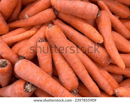 stock photo orange fresh carrots. Macro photo orange fresh carrot background