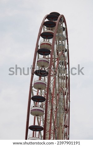 Ferris wheel in a playground in Batumi Square