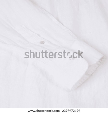 men's apparel, sleeve close up
