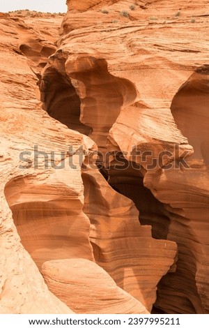 Interior of the Antelope Canyon, Page, Navajo land, Arizona, USA