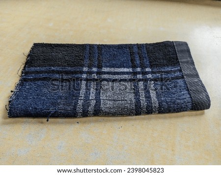 Thick cloth made from a towel
