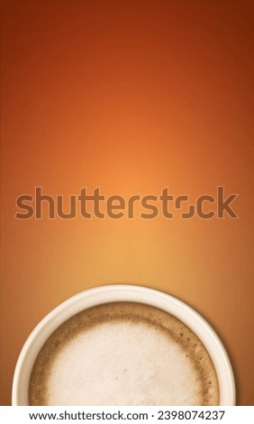 coffee and tea background. template for drink menu, poster, wallpaper