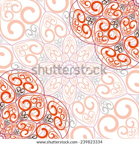Vector  Rosettes pattern, Decorative Elements