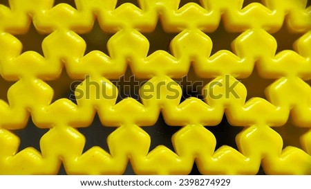 3d star shape background with yellow color