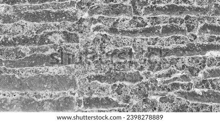 Grunge texture background, old brick wall vintage effect. Royalty high-quality free stock photo image of an abstract old white wall, distressed overlay texture. Useful as backgrounds for design