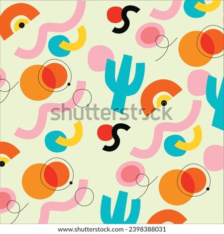 Pattern, colors, vector, cartoon, abstract, background, textures