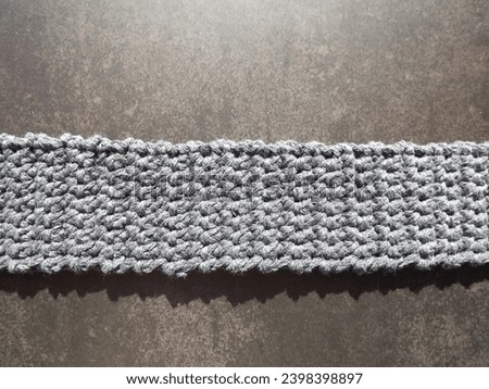 Crocheted Cotton Cord Belt for Summer for Men and women. High quality photo